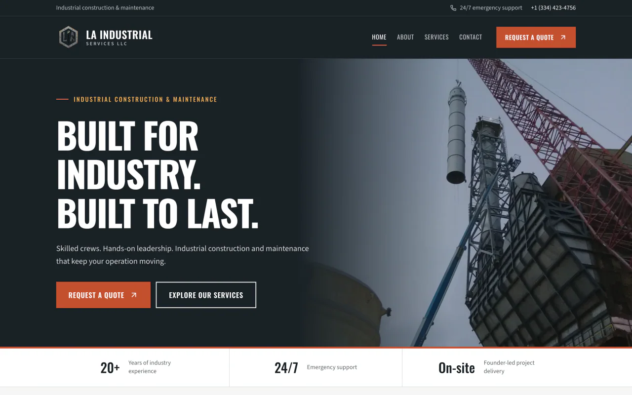 LA Industrial Services preview